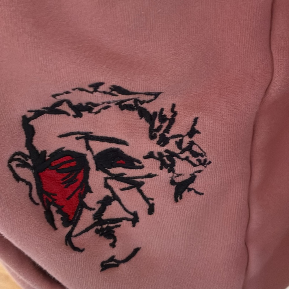 KidSuper Studios Logo Pink Sweatshirt and Sweatpants, with Embroidered Motif - Picture 12 of 16